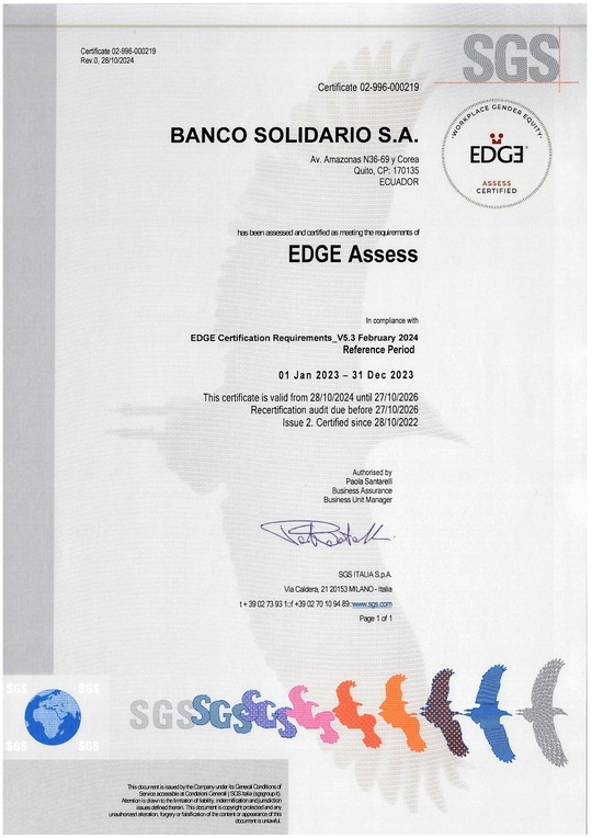 Certificación Edge Assess