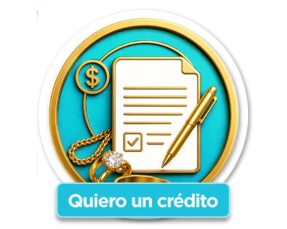 Crédito por tus joyas