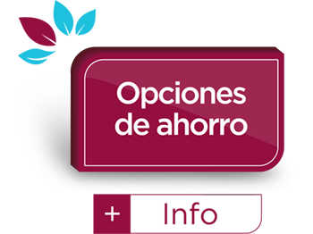 Opciones de ahorro